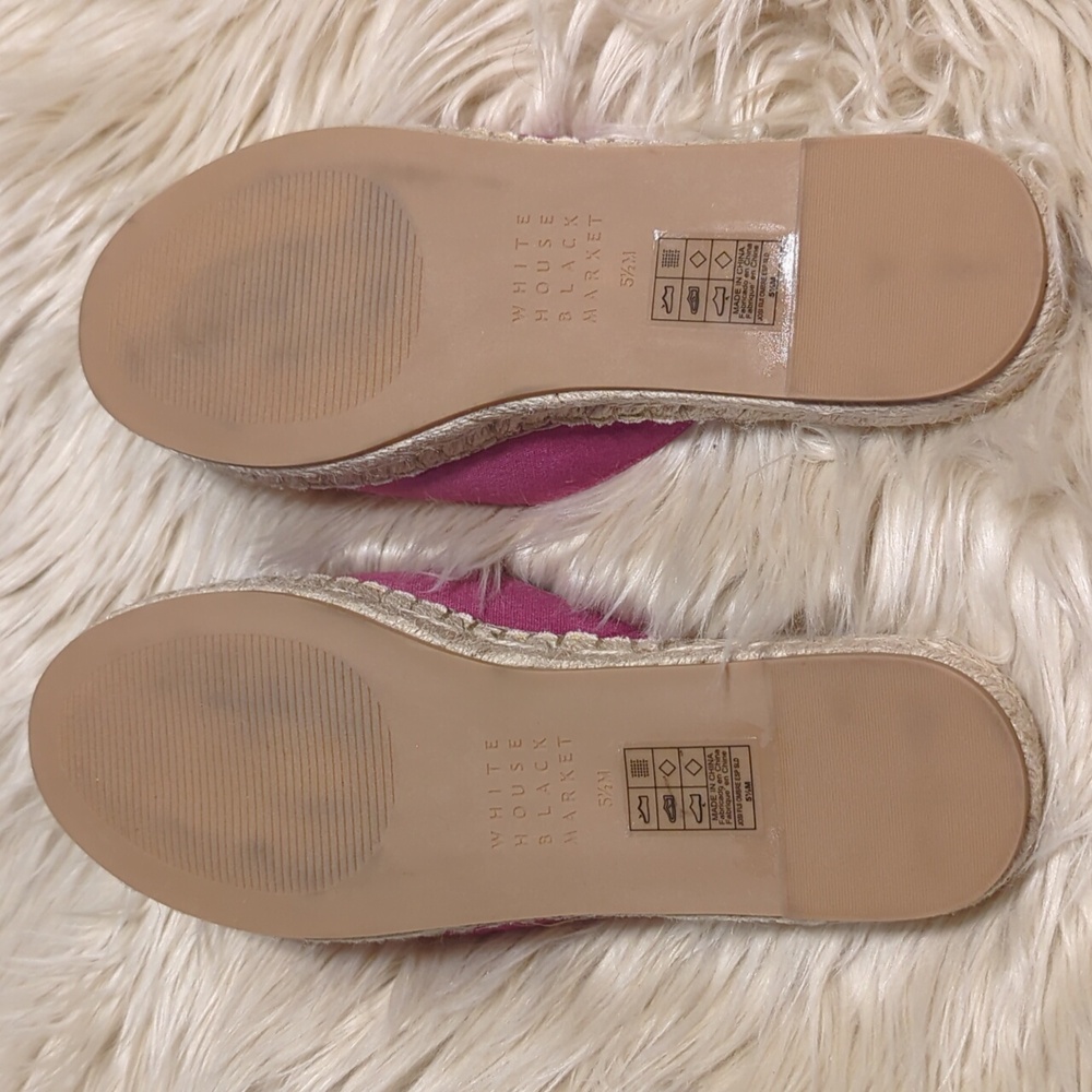 Jeweled Floral sunset Ombre Espadrille Slides mules size 5.5 M - Picture 7 of 10